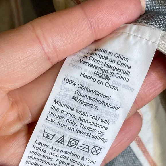 Madewell Multicolor Striped Button-Up Top - Picture 4 of 8